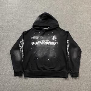 HELLSTAR Black Racer Hoodie
